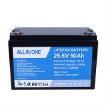 25.6V 100Ah Lithium-Ion Lifepo4 బ్యాటరీ ప్యాక్ పునర్వినియోగపరచదగిన లిథియం అయాన్ బ్యాటరీ