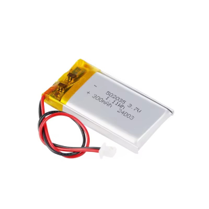 OEM కస్టమ్ 502035 300mAh 1.11Wh పునర్వినియోగపరచదగిన లిపో బ్యాటరీ