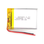 Lipo బ్యాటరీ 803040 3.7V 1000mAh 083040 pcm మరియు వైర్‌తో