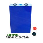 LiFePO4 ప్రిస్మాటిక్ బ్యాటరీ 36130200 3.2V 75AH